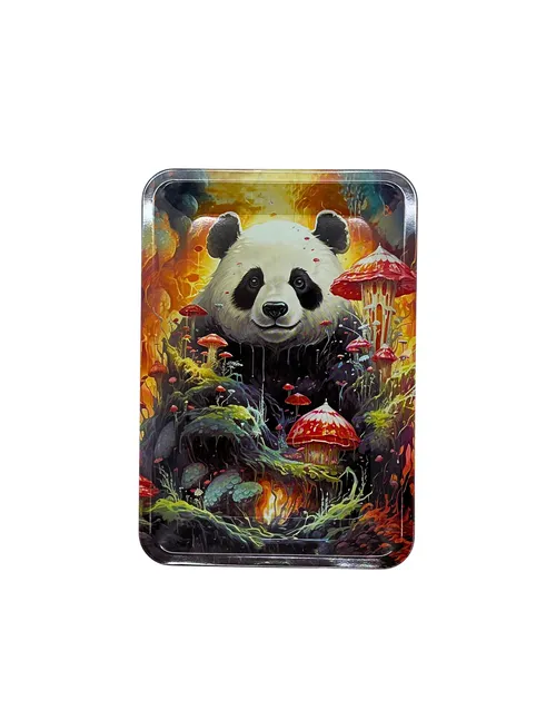 Small Rolling Tray | Panda