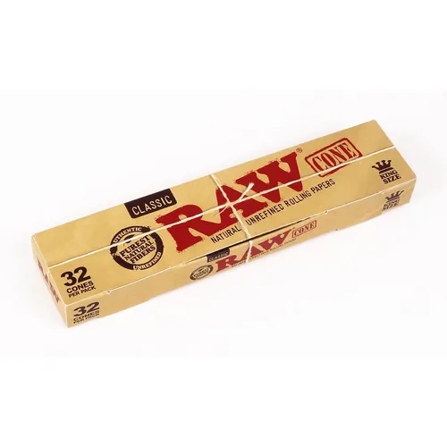 RAW Classic Cones - King | 32-pack