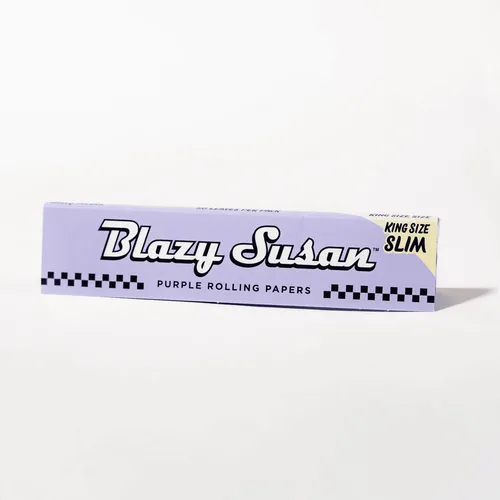 Blazy Susan Purple Rolling Papers | King