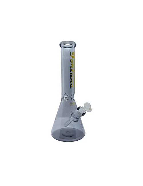 14" Fortune 9mm Glass Beaker Bong