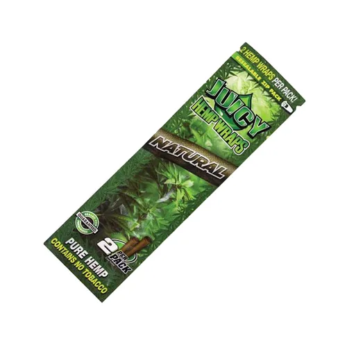Juicy Jay's Hemp Wraps | Natural 2-pack