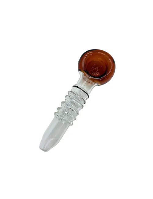 5" Glass Hand Pipes | Brown