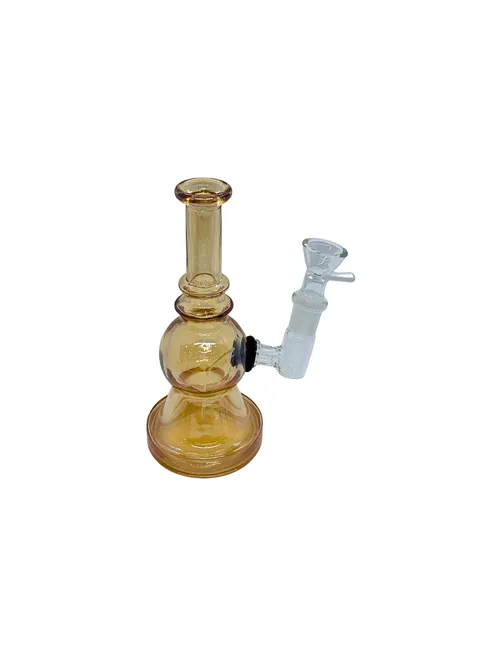 6.5″ Dream Crystal Mini Glass Bong | Champagne
