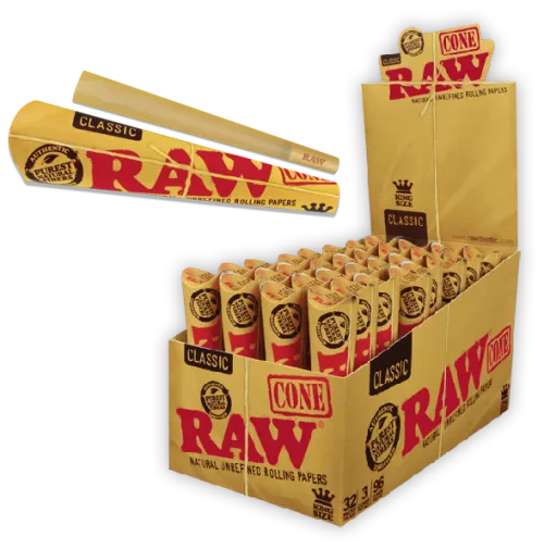 RAW Classic Cones | King 3-pack