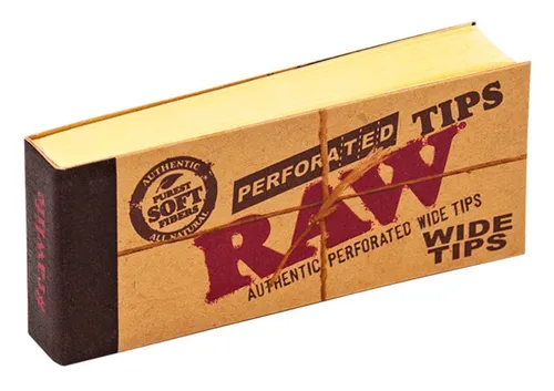 Raw Filter Tips | Perforated Wide