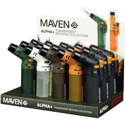 3.5″ Maven Alpha+ Sequoia Collection Transparent Torch