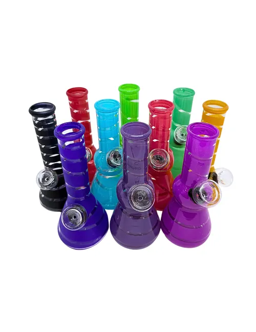 5" Color Glass Water Pipe