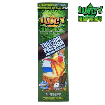 Juicy Jay's Hemp Wraps - Hemp Wraps | Tropical Passion 2-pack