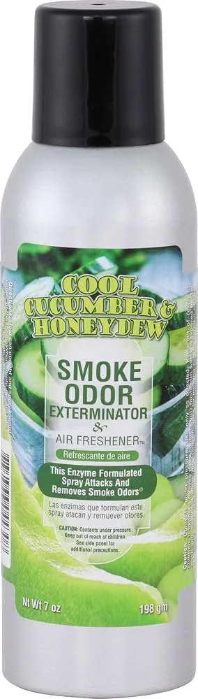 Smoke Odor Exterminator Air Freshener 7oz - Cool Cucumber & Honeydew