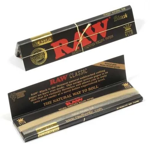 Raw Black - Rolling Papers - King Size