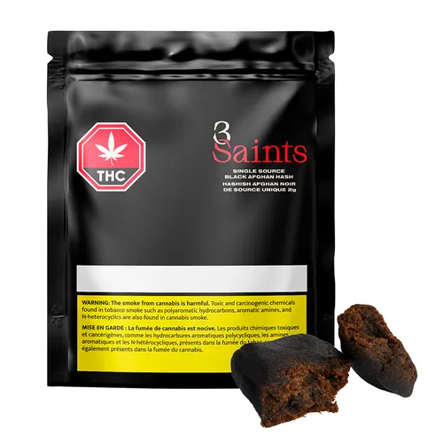 Single Source Black Afghan Hash
