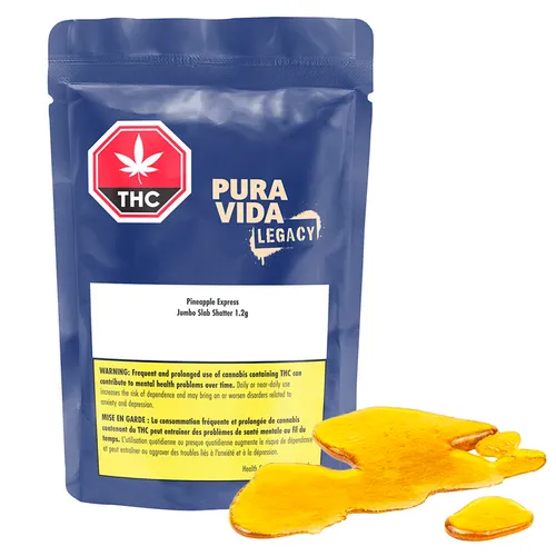 Pineapple Express Jumbo Slab Shatter