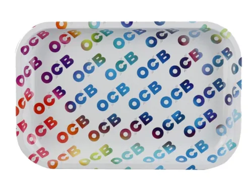 OCB Metal Rolling Tray - Rainbow