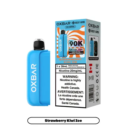 Rocky Vapor Oxbar Maglink - Ice Series - Strawberry Kiwi Ice 90k