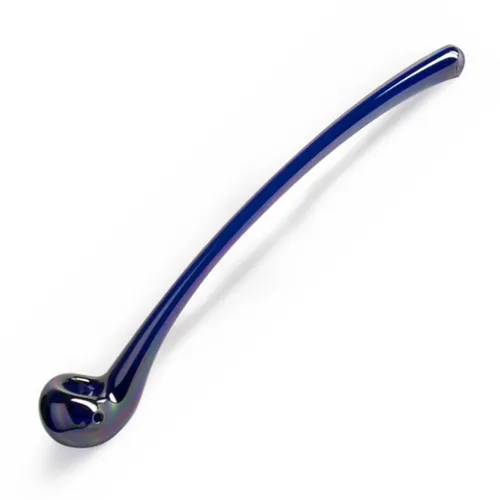 Red Eye Glass 9" Gandalf Pipe - Iridescent Blue