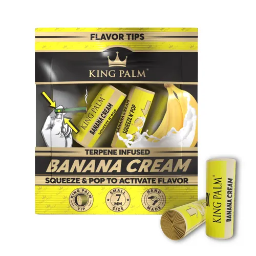 King Palm Flavoured Filters - Banana Terps