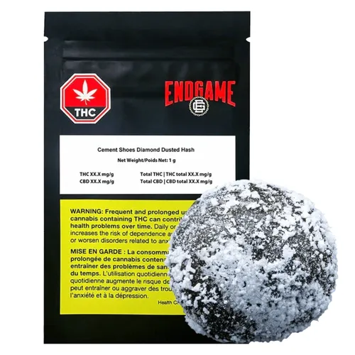 ENDGAME Cement Shoes Diamond Dusted Hash 2G ENDGAME Cement Shoes Diamond Dusted Hash 2G