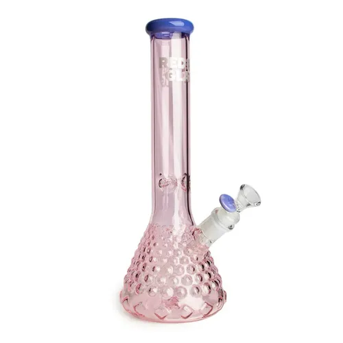 Red Eye Glass - Hera Beaker Bong - 15"