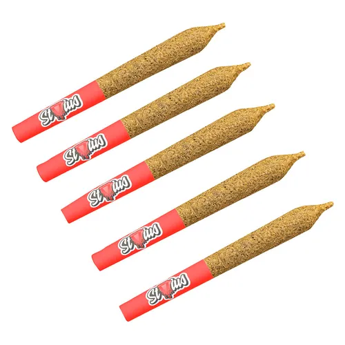 Status - Cha-Ching Cherry Liquid Diamond Infused Kief Coated Pre-Roll - Hybrid - 5x0.25g Status - Cha-Ching Cherry Liquid Diamond Infused Kief Coated Pre-Roll - Hybrid - 5x0.25g