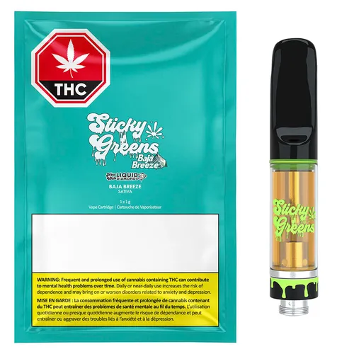 Baja Breeze Liquid Diamonds 510 Thread Cartridge Baja Breeze Liquid Diamonds 510 Thread Cartridge
