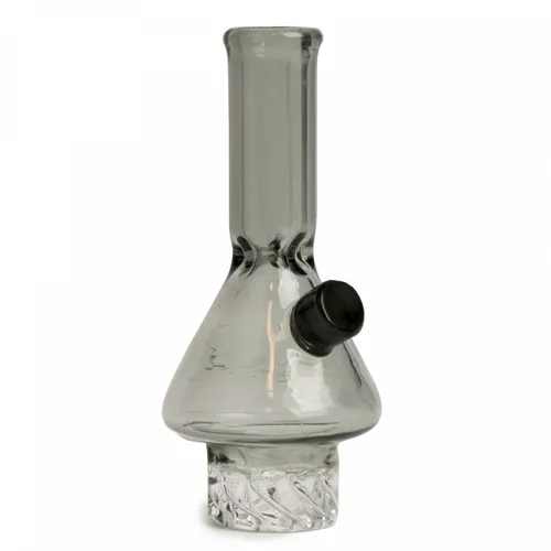 Red Eye Glass Beaker Whirlpool Carb Cap (Fits 25mm Bangers) - Smoke