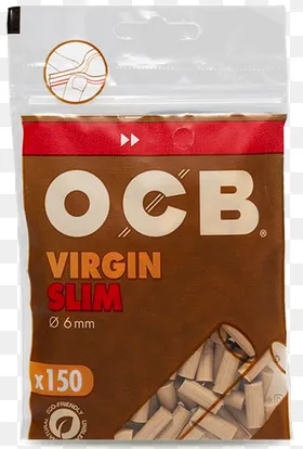 OCB Unbleached Slim Filters - x150 Filter Tips