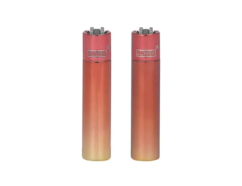 Metal Clipper Lighter - Sunset
