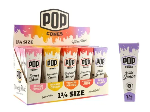Flavour Pop Cones (6 Pack) (Any Flavour)
