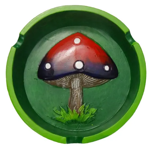 6" Mushroom Poly Ashtray 6" Mushroom Poly Ashtray