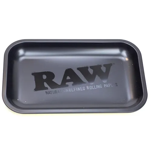 Raw - Rolling Tray - Matte Black Murder