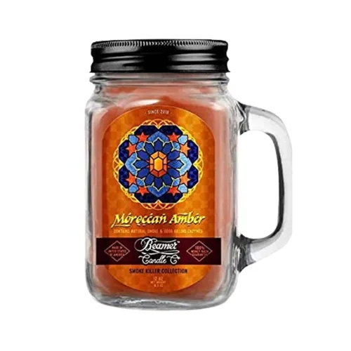 Beamer Smoke Killer Candle Moroccan Amber 12oz