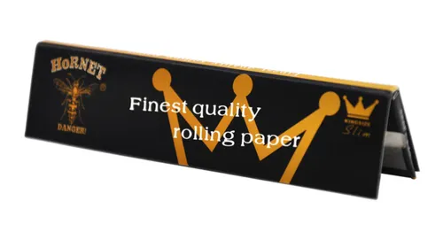 Hornet Rolling Paper - Hornet Black | King