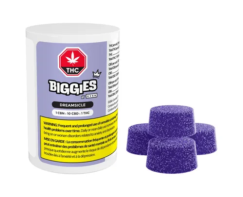 BIGGIES Dreamsicle 10:1:1 CBD:CBN:THC 4x6g 