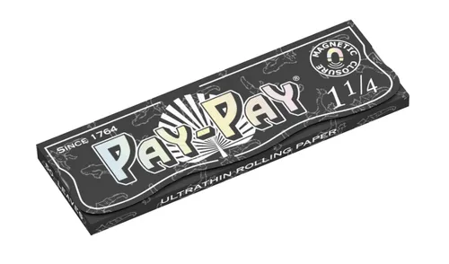 Pay - Pay Black Edition Ultra Thin Hemp Papers 1 1/4 + Tips