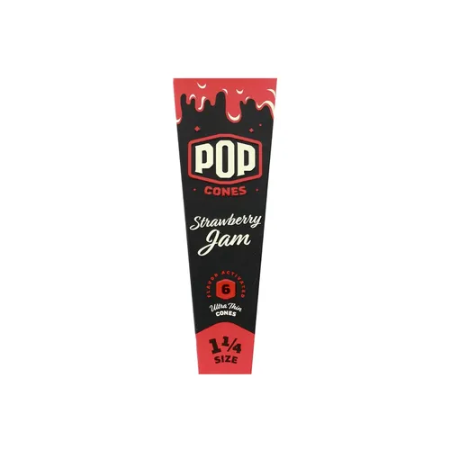 POP Cones 1-1/4 - Strawberry Jam