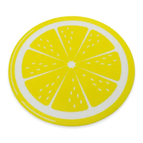 8" Fruity Silicone Dab Mat - Lemon