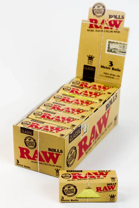 Raw Classic King Size 3 Meter Rolls