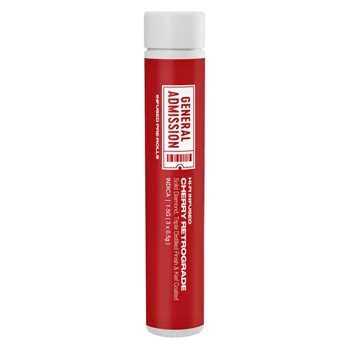 Cherry Retrograde HI-FI Infused & Kief Coated Pre-Rolls Cherry Retrograde HI-FI Infused & Kief Coated Pre-Rolls