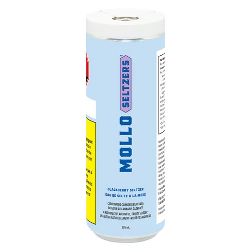 Mollo - Blackberry Seltzer (4 Pack) (THC 10MG/Unit CBG 20MG/Unit) - Blackberry Seltzer 4x355ml Beverages Mollo - Blackberry Seltzer (4 Pack) (THC 10MG/Unit CBG 20MG/Unit) - Blackberry Seltzer 4x355ml Beverages