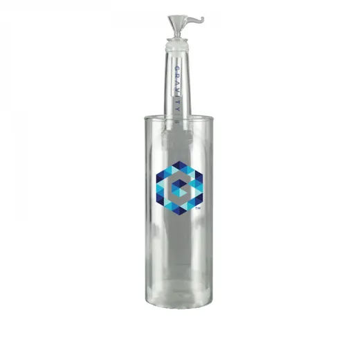 12" Cosmo Gravity Bong - Blue