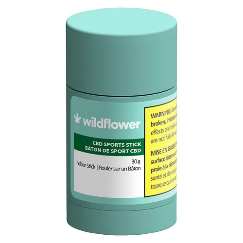 Wildflower - CBD Sports Stick - Hybrid - 30g Wildflower - CBD Sports Stick - Hybrid - 30g