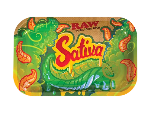 Raw - Rolling Tray - Sativa Small