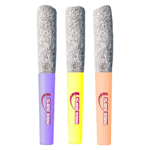 Rowdy Variety Pack - Max 60's Triple Diamond Infused Pre-Roll - Max 60's Triple Diamond Infused Pre-Roll- Rowdy Variety Pack 3x0.45g Resin