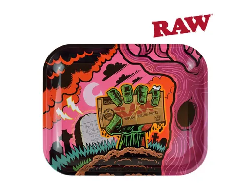 Raw Zombie Rolling Tray Large