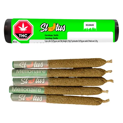 Mellonaire Liquid Diamond Infused Kief Coated Pre-Roll
