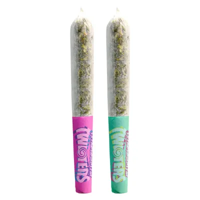 Twisters - Rainbow Booty + Bubba Bomb Infused Pre-Roll