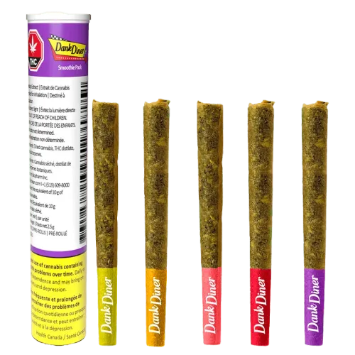DANK DINER Smoothie Pack Infused PR 5x0.5g DANK DINER Smoothie Pack Infused PR 5x0.5g