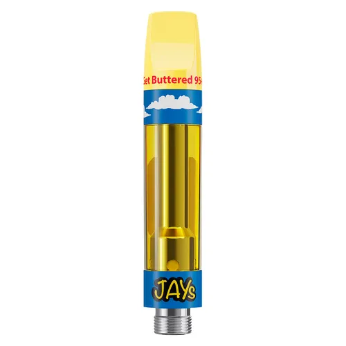 Jays - High Potency 95+ 510 Thread Cartridge Get Buttered - High Potency 95+ 510 Thread Cartridge Get Buttered 0.95g 510 Thread Cartridges Jays - High Potency 95+ 510 Thread Cartridge Get Buttered - High Potency 95+ 510 Thread Cartridge Get Buttered 0.95g 510 Thread Cartridges