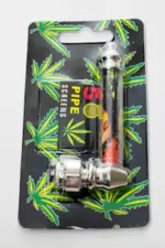 Bob Marley Metal Pipes with Screens