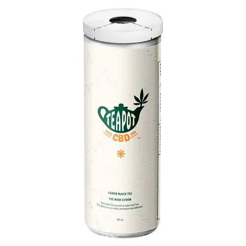 TeaPot - Lemon Black Tea & CBD Hybrid -355ml